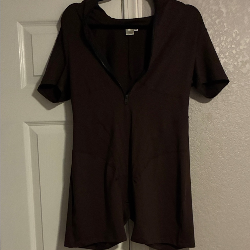 Elegant Dark Brown Shapewear Bodysuit